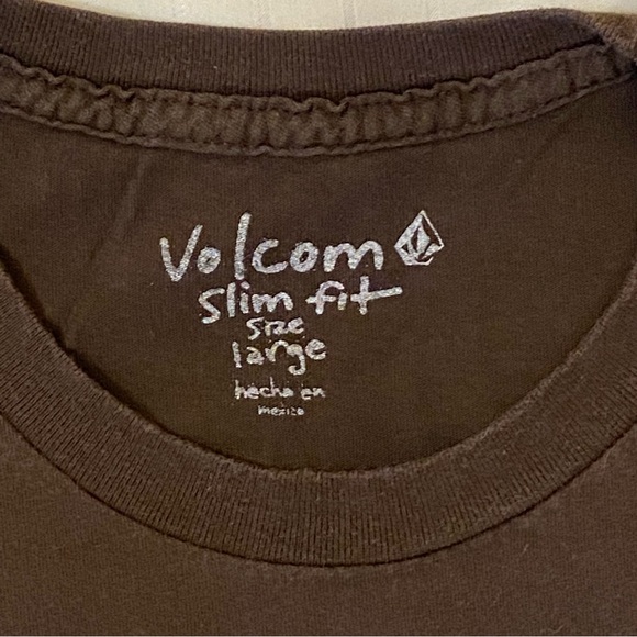 Volcom Santa Barbara State Street Skate slim fit shirt sz L SB - Picture 6 of 13